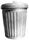 garbage can